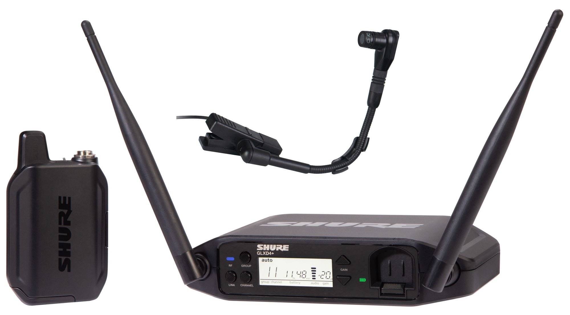 commit Ward Fold Shure GLXD14 Plus Dual Band Instrument Wireless System with Beta98 |  American Musical Supply
