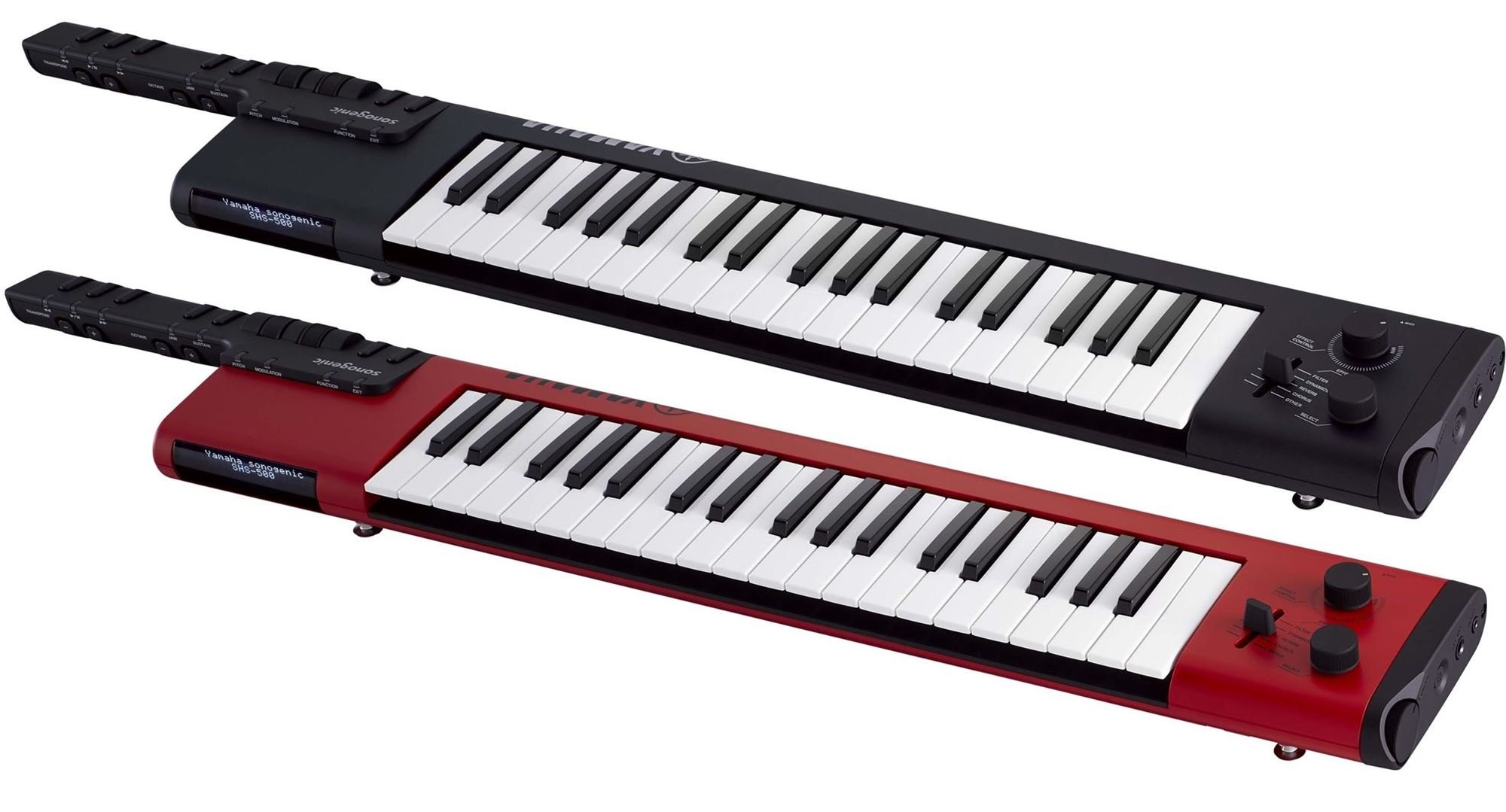 Yamaha SHS-500 RD Sonogenic Keyboard 37 Mini Tasten Bluetooth USB MIDI Rot 