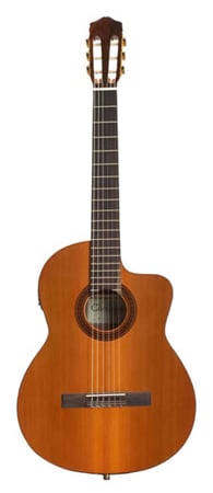 Cordoba Iberia C5CE Nylon Acoustic Electric Guitar Front View