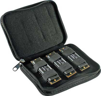 Hohner HBP HooDoo Blues Harmonica 3 Pack with Case