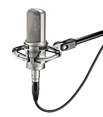 Audio-Technica AT4047MP Studio Condenser Microphone Front View