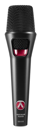 Austrian Audio OD505 Handheld Active Dynamic Microphone Front View