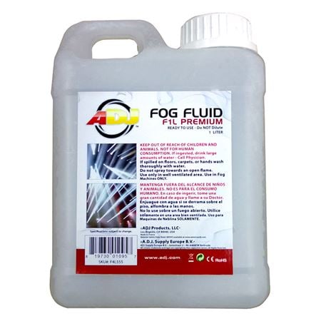 ADJ F1L Premium Fog Juice Front View
