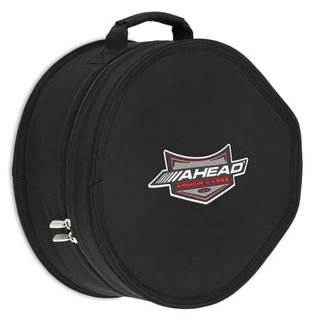 Ahead Armor 4x14" Padded Piccolo Snare Case Front View