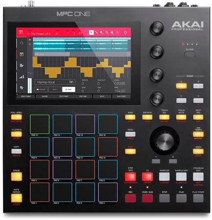 Akai Professional MPC One Music Production Workstation Front View
