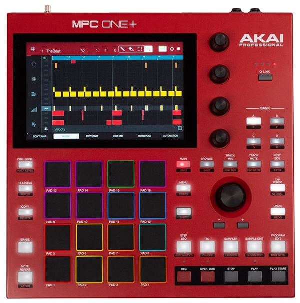 Akai MPC One Plus Standalone Music Production Center Front View
