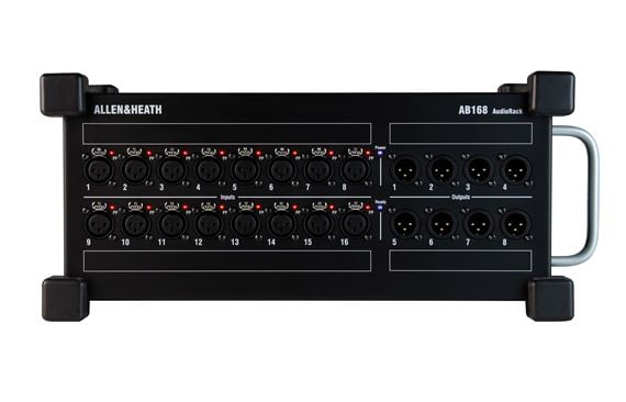 Allen And Heath AB-168 16 x 8 Remote Stage Box Front View