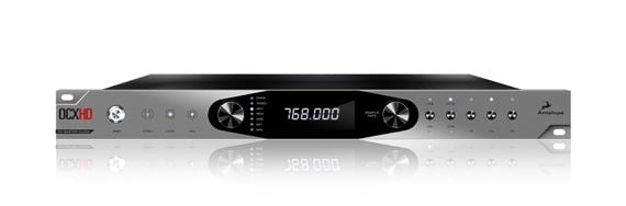 Antelope Audio OCX HD 768 kHz HD Master Clock Front View