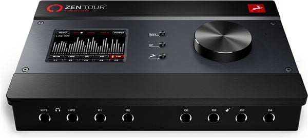 Antelope Audio Zen Tour Synergy Core Thunderbolt Audio Interface Front View
