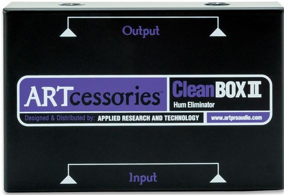 ART CleanBOX II Dual Channel Hum Eliminator Front View
