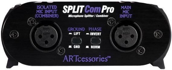 ART Splitcom Pro 2 Way Microphone Splitter and Combiner
