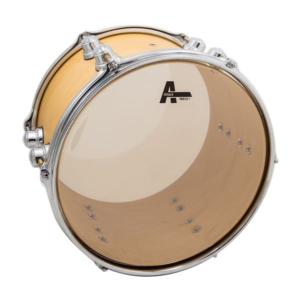 Attack ToneRidge2 Clear Drum Head Front View