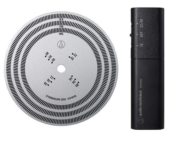 Audio Technica AT6181DL Stroboscope Disc and Quartz Strobe Light Front View