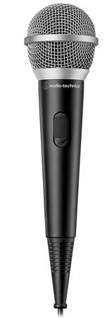 Audio Technica ATR1200x Unidirectional Handheld Vocal Microphone Front View