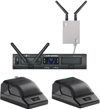 Audio-Technica ATW-1366 System 10 Digital Boundary Microphone System