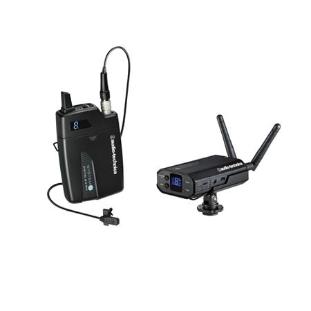Audio-Technica ATW1701L System10 lav Camera Mount Digital Wireless Front View