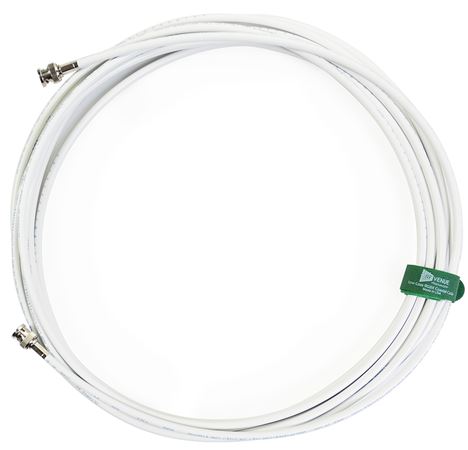 RF Venue WRG8X25 White Jacket RG8X Coaxial Cable Front View