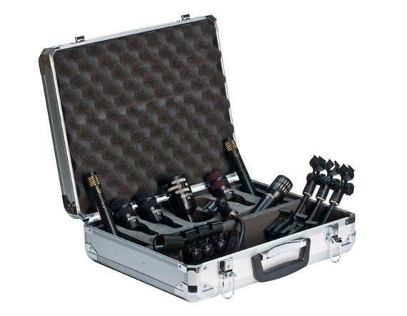 Audix DP7 Seven Microphone Drum Package With Case And Clamps