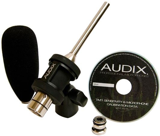 Audix TM1PLUS Omni-Directional Test and Measurement Microphone Front View