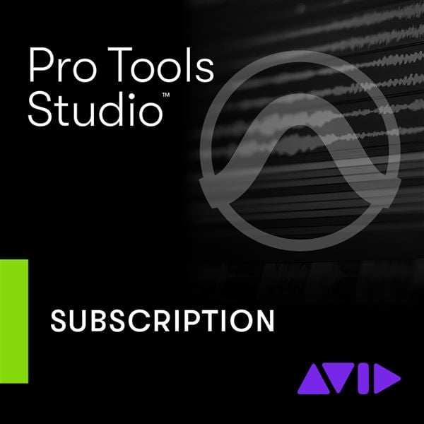 Avid Pro Tools Studio 1 Year Subscription - Download Front View