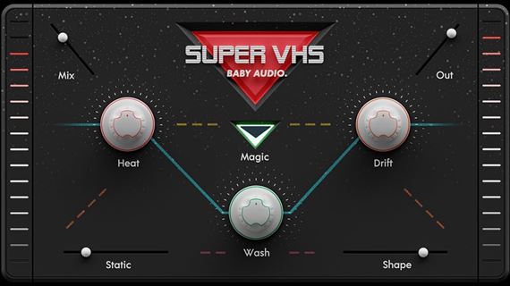 Baby Audio Super VHS Audio Plugin - Download Front View