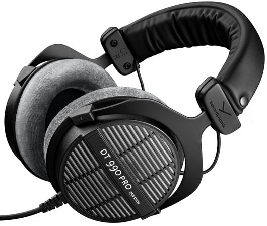 Beyerdynamic DT 990 PRO Open Back Studio Headphones Front View