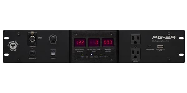 Black Lion Audio PG-2R Power Grid Voltage Regulator Front View