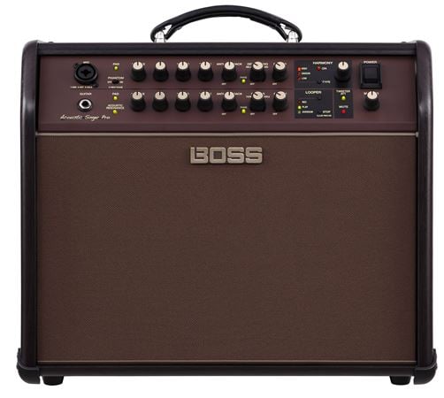 Boss Acoustic Singer Pro Acoustic Guitar Amplifier Front View