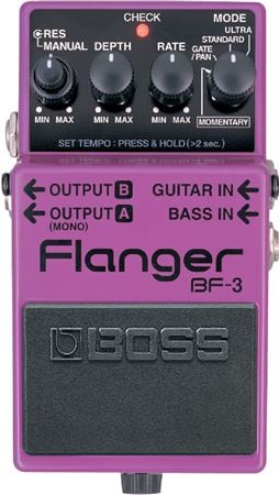 Boss BF-3 Flanger Front View