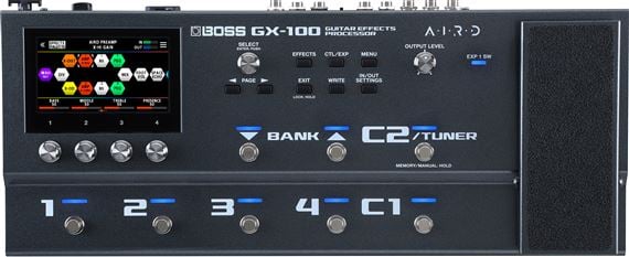 Boss GX-100 Guitar Multi Effects Processor Front View