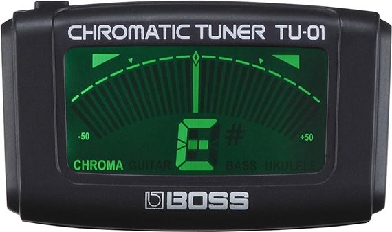 Boss TU-01 Clip on Chromatic Guitar Tuner