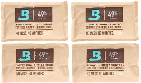 Boveda Humidity Control Refill 4 Pack Front View