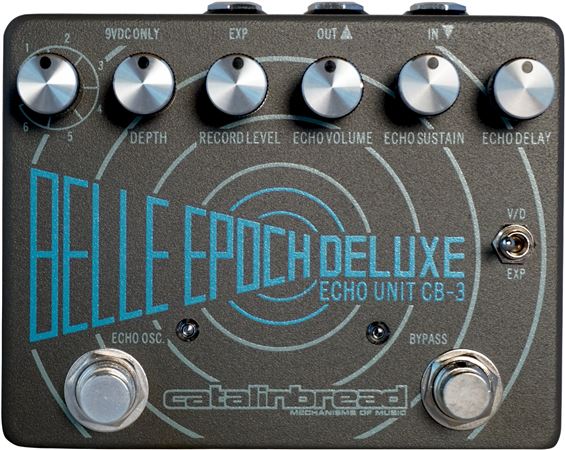 Catalinbread Belle Epoch Deluxe Delay Pedal Front View
