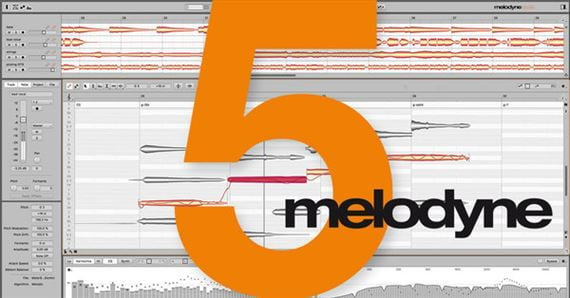 Celemony Melodyne 5 Editor Software Download Front View