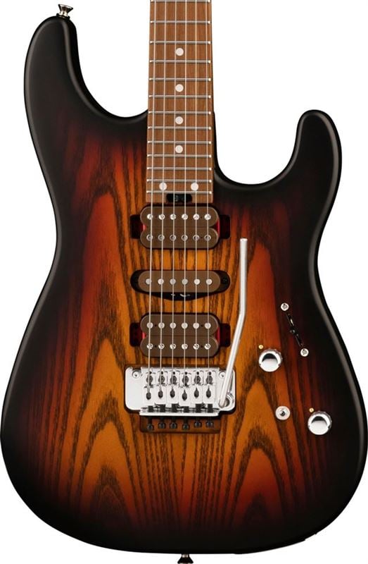 Charvel Guthrie Govan MJ San Dimas SD24 CM Guitar with Case Body View