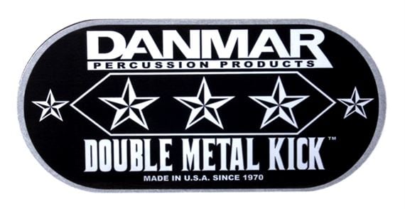 Danmar 210MK Double Metal Kick Impact Disc Stars Front View