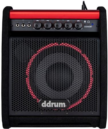 Ddrum DDA 50 Watt Electronic Percussion Amp with Blue Tooth Front View