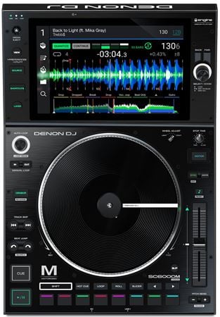Denon DJ SC6000M PRIME Professional Media Player Front View