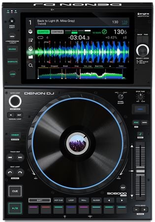 Denon DJ SC6000 PRIME Professional Media Player Front View