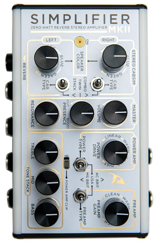 DSM Humboldt Simplifier MKII Zero Watt Stereo Amplifier Front View