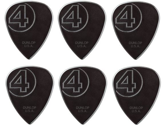 Dunlop Jim Root Signature Nylon Guitar Picks 1.38mm 6 Pack Front View