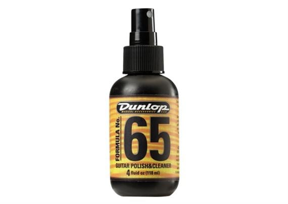 Dunlop 654 Formula No. 65 Guitar Polish and Cleaner Front View
