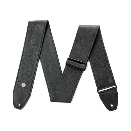 Dunlop BMF Tri-Glide Leather Guitar Strap Front View