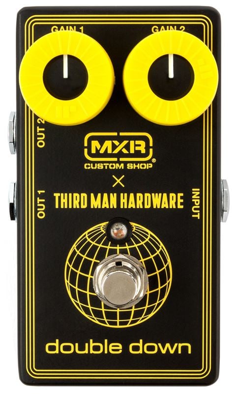 MXR Third Man Hardware Double Down Boost Pedal Front View