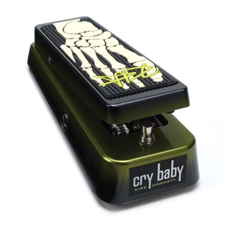 Dunlop KH95 Kirk Hammett Signature Cry Baby Wah Guitar Pedal Front View