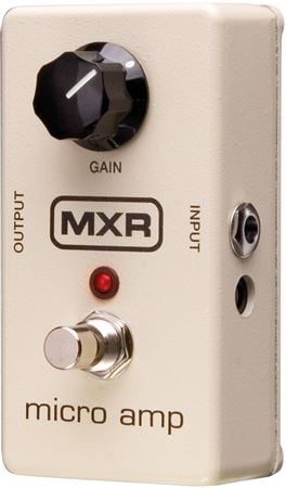 MXR M133 Micro Amp Boost Pedal Front View