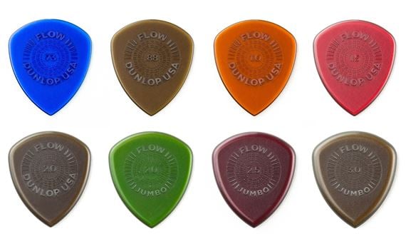 Dunlop PVP114 Flow Picks Variety Pack Front View