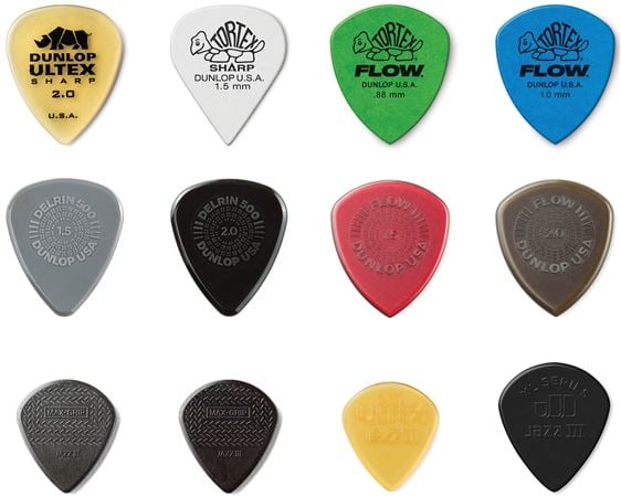 Dunlop PVP118 Shred Pick Variety Pack Front View