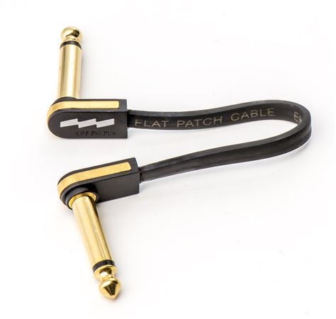 EBS Premium Gold Flat Patch Cable Front View