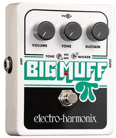 Electro-Harmonix Big Muff Pi Distortion Sustainer Pedal Front View